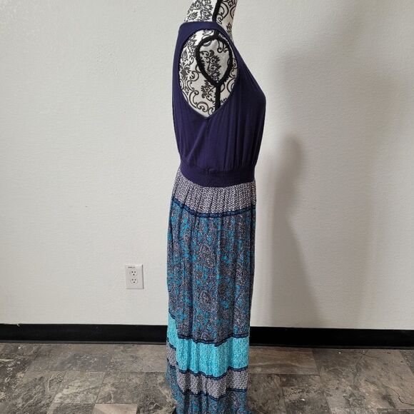 Daisy Fuentes maxi boho sleeveless dress - Picture 3 of 8
